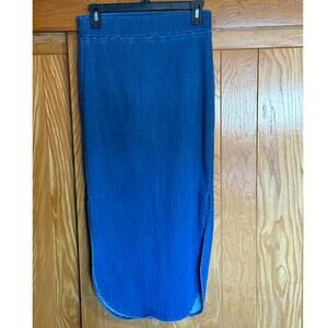 Frank & Eileen "Donegal" Unforgettable Denim Midi Skirt, 2